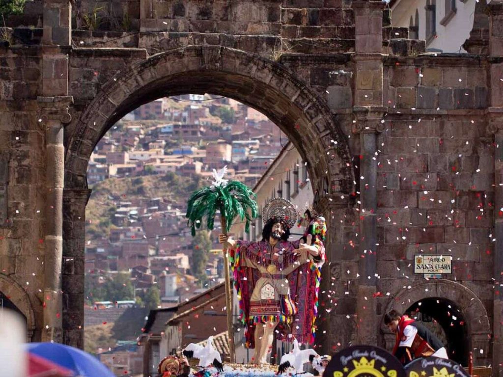 San Cristóbal en la procesión del Corpus Christi
