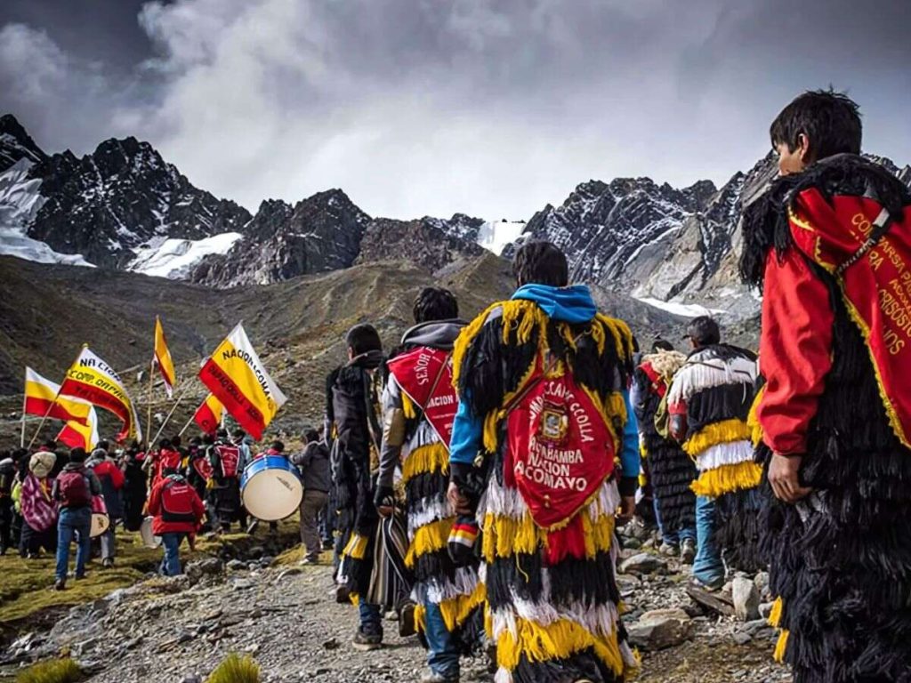peregrinación del señor de la qoylloridad en Ocongate