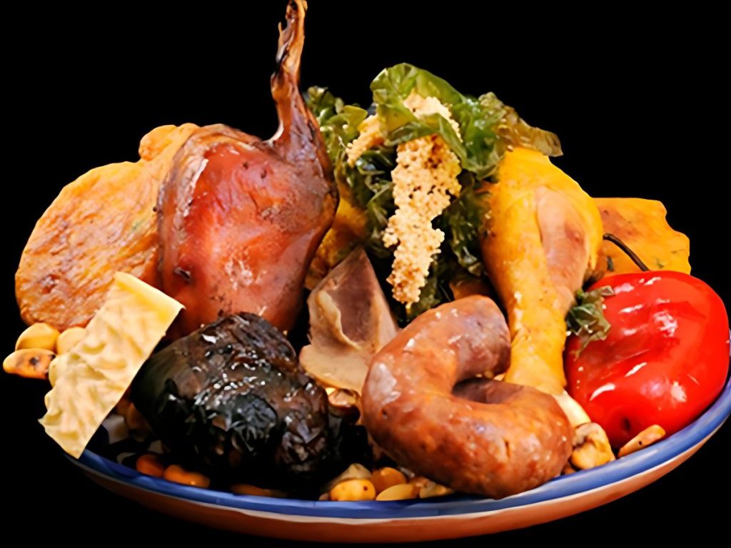 chiriuchu, typical dish of the corpus christi in cusco