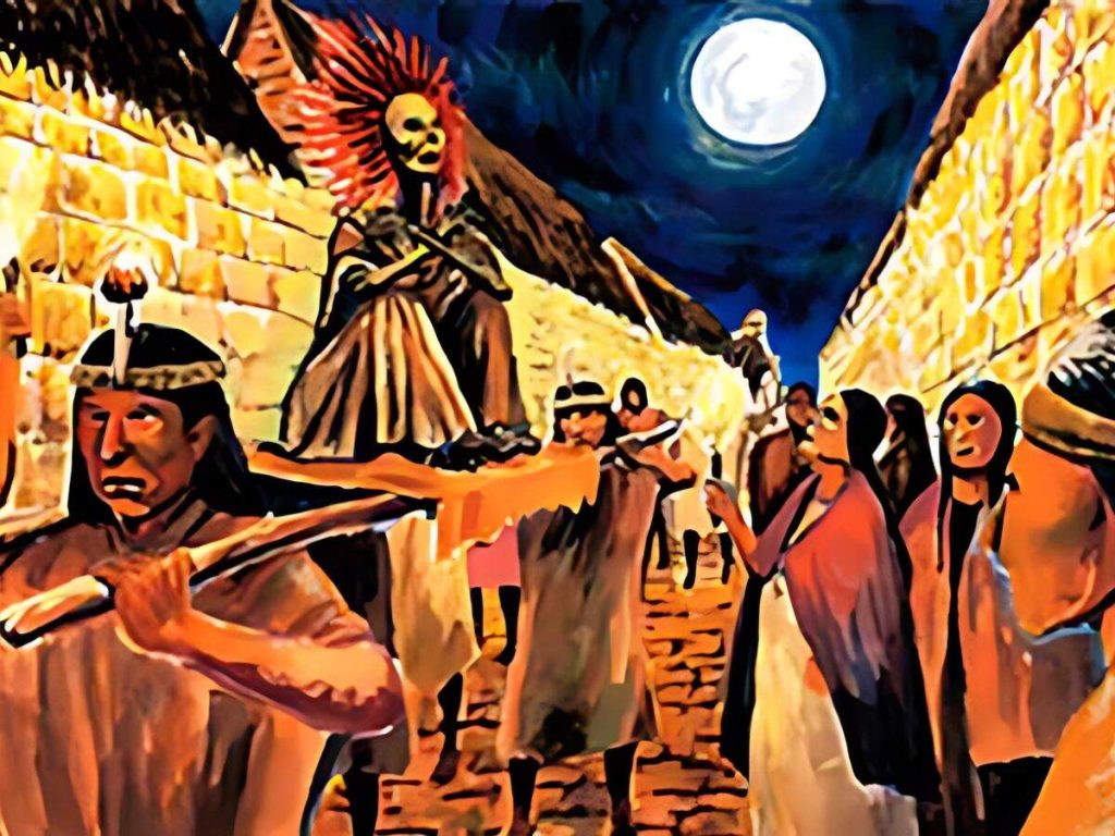 Traditions similar to Corpus Christi in Cusco during the Inca empire