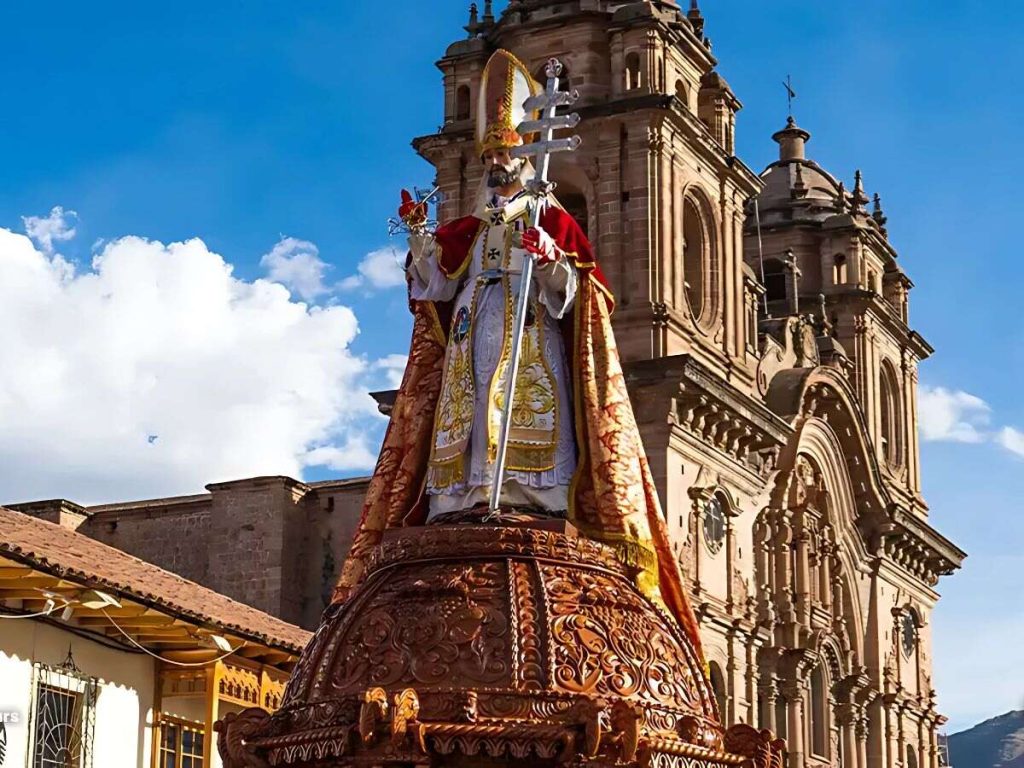 saint peter in Cusco’s Main Square
