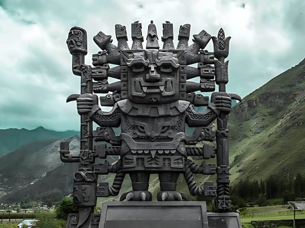 representation of the god wiracocha