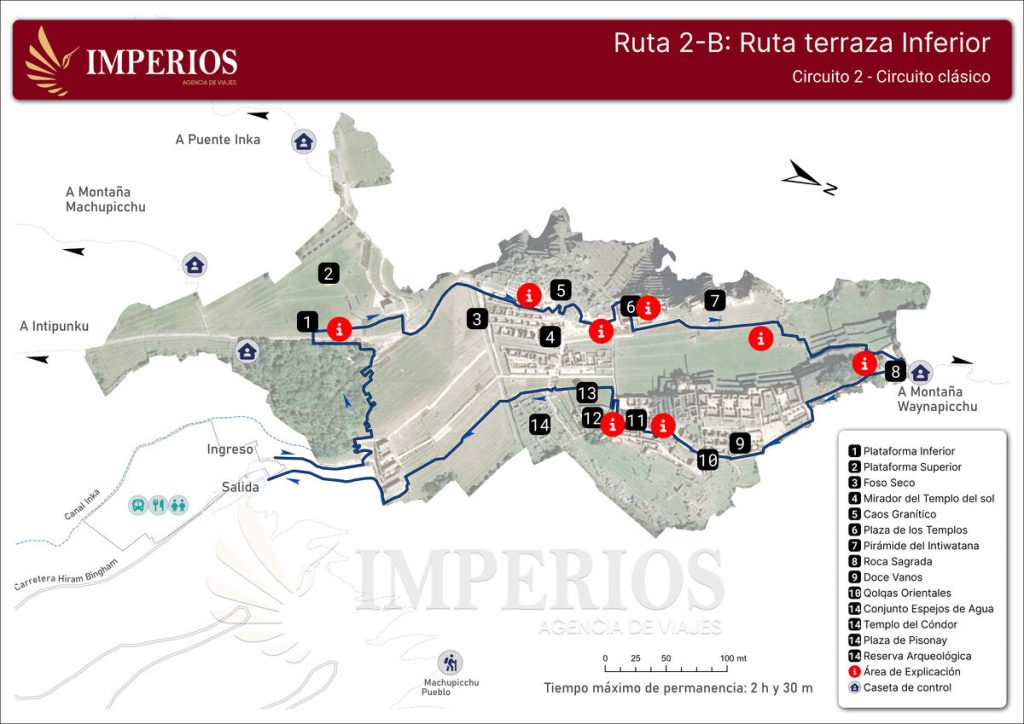 Ruta terraza infierior