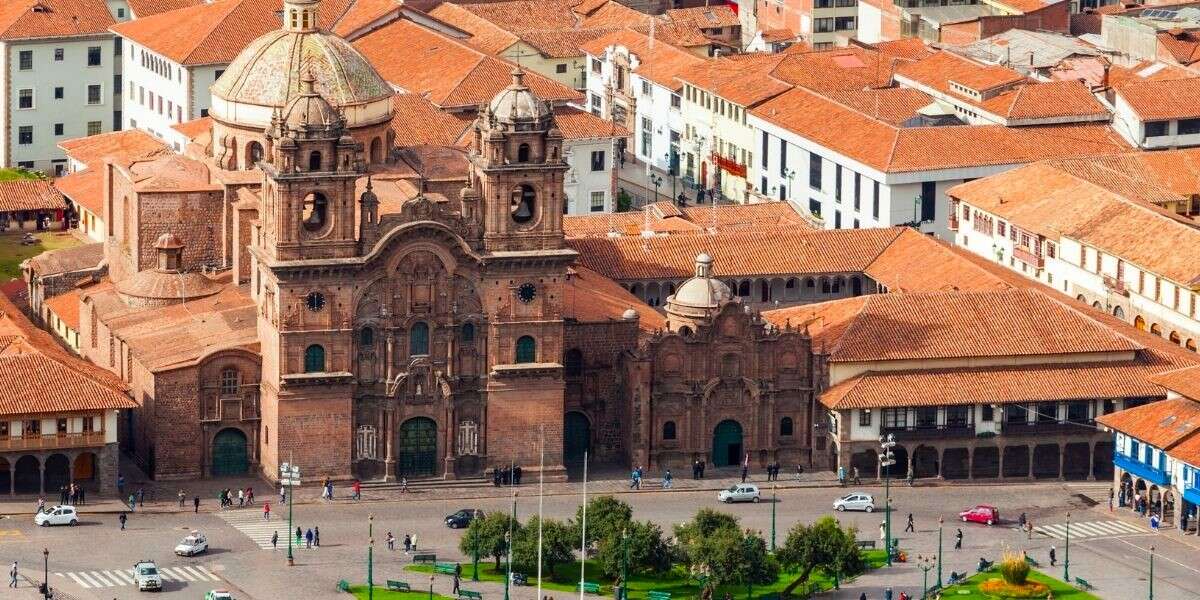 view of Cusco's main square