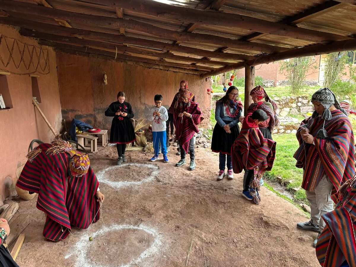 traditional games in chinchero