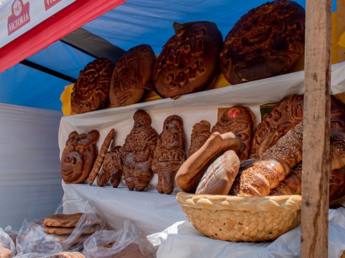 view of pan chuta, traditional bread from Cusco - Oropesa