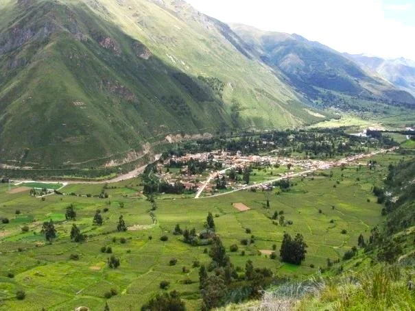 View of Cusipata village