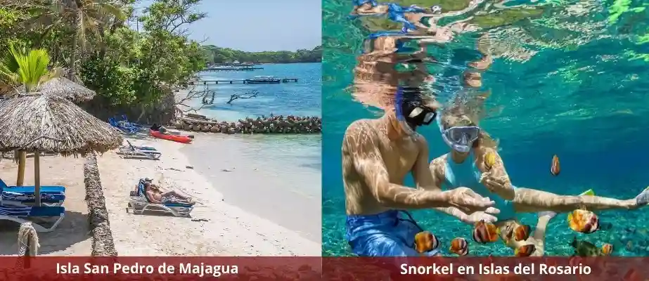Isla San Pedro de Majagua - Snorkel en Islas del Rosario