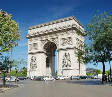 arco del triunfo en francia
