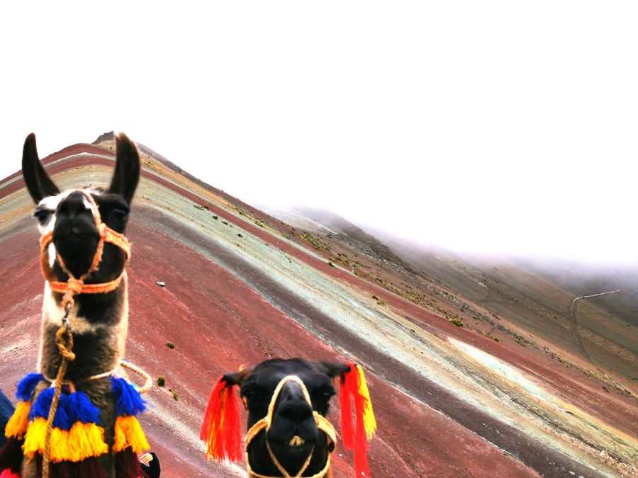 vinicunca mountain in cusipata