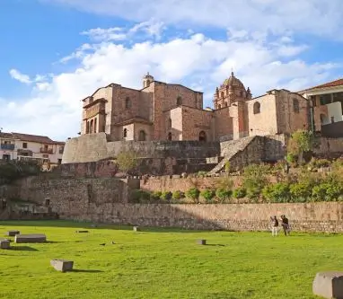 templo de qoricancha en al ciudad de cusco