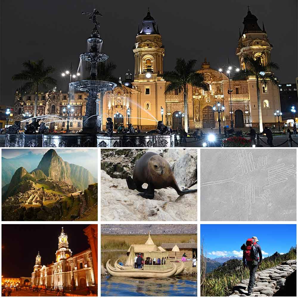 Paquete extendido todo Perú sur visitando Paracas Nazca Arequipa Puno Cusco, un recorrido de todo el sur del Peru iniciando en Paracas islas Ballestas continuar con Lineas Nazca 