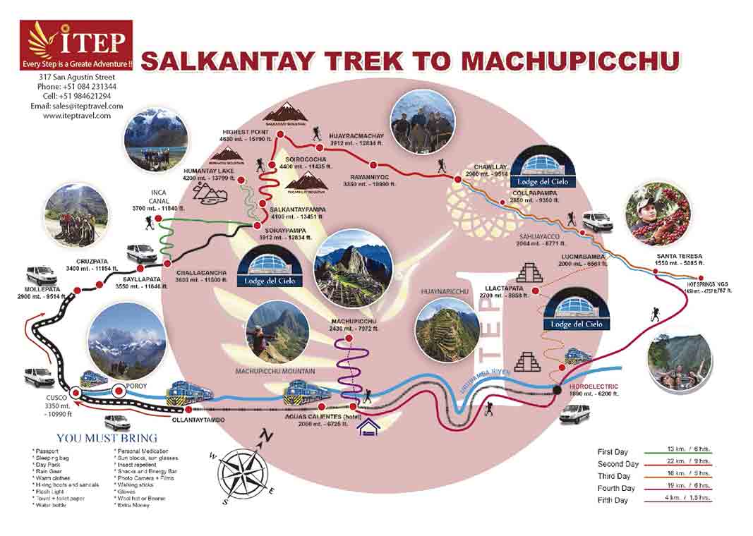 Salkantay Trek to Machu Picchu 5 Day