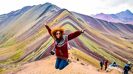 montaña de colores